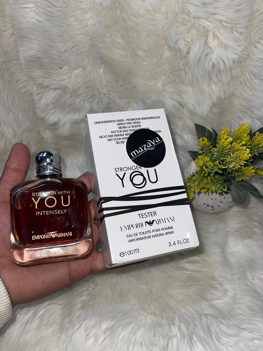 Stronger With You Intensely by Armani – Bold Amber EDP (Tester)