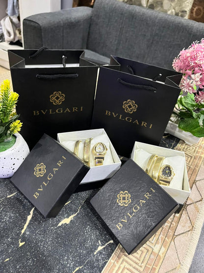 Bvlgari Watch – Bold Geometric Design with Roman Luxury Soul