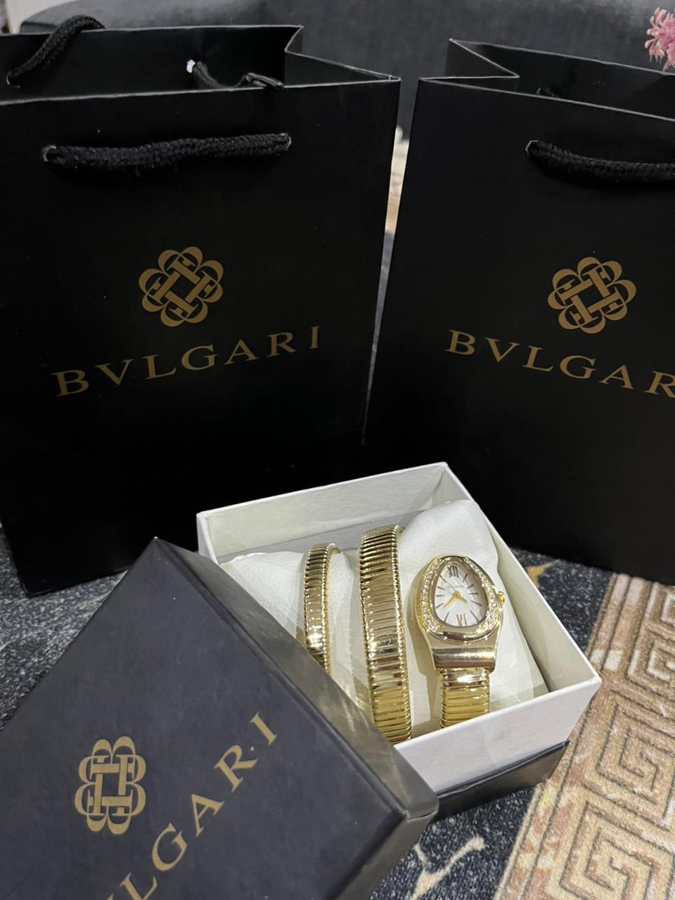 Bvlgari Watch – Bold Geometric Design with Roman Luxury Soul