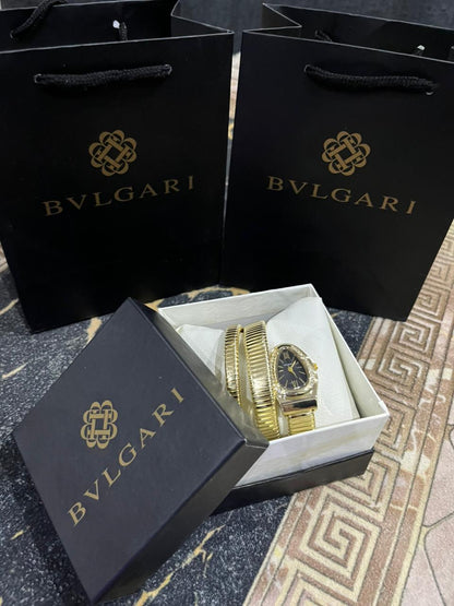 Bvlgari Watch – Bold Geometric Design with Roman Luxury Soul