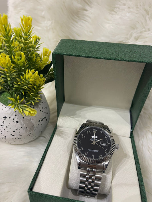 Rolex Day-Date 40 Arabic Numerals – Platinum Luxury Edition