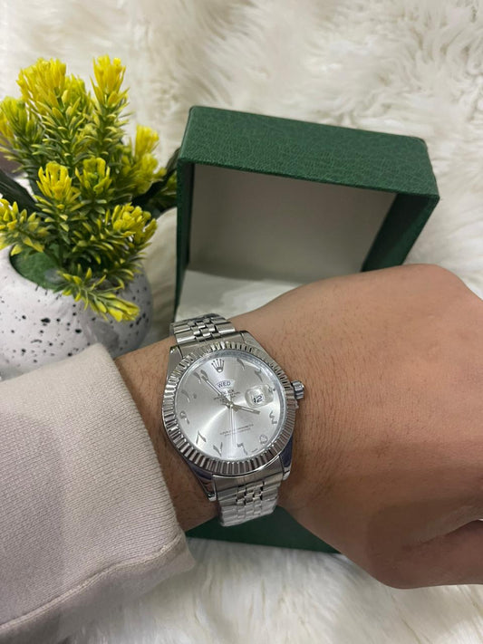Rolex Day-Date 40 Arabic Numerals – Platinum Luxury Edition