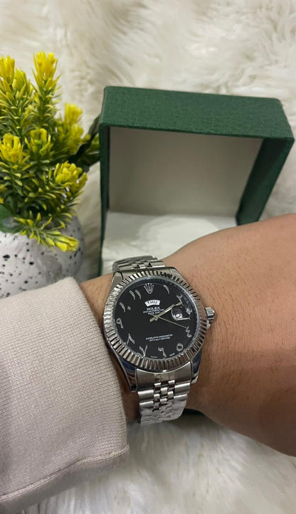 Rolex Day-Date 40 Arabic Numerals – Platinum Luxury Edition