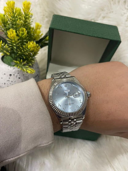 Rolex Day-Date 40 Arabic Numerals – Platinum Luxury Edition