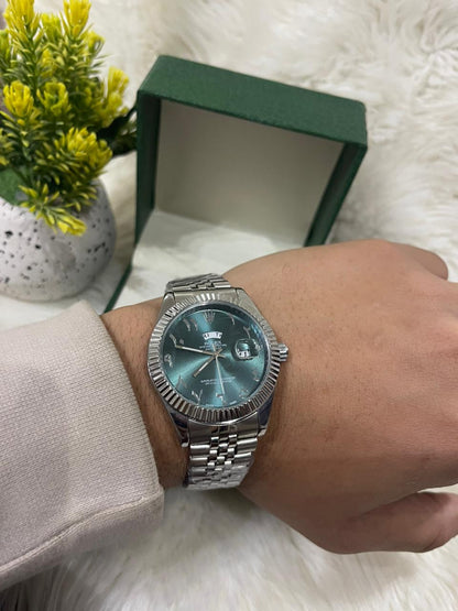 Rolex Day-Date 40 Arabic Numerals – Platinum Luxury Edition