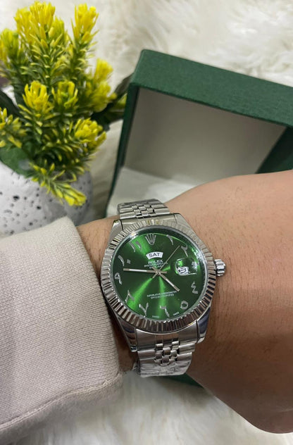Rolex Day-Date 40 Arabic Numerals – Platinum Luxury Edition